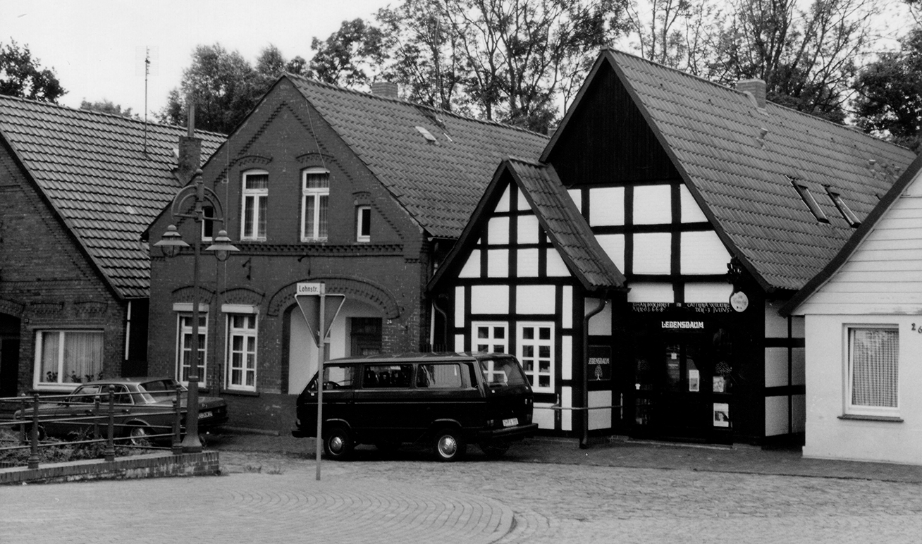 Historisches Fachwerkhaus in dem die Marke Lebensbaum gegründet würde