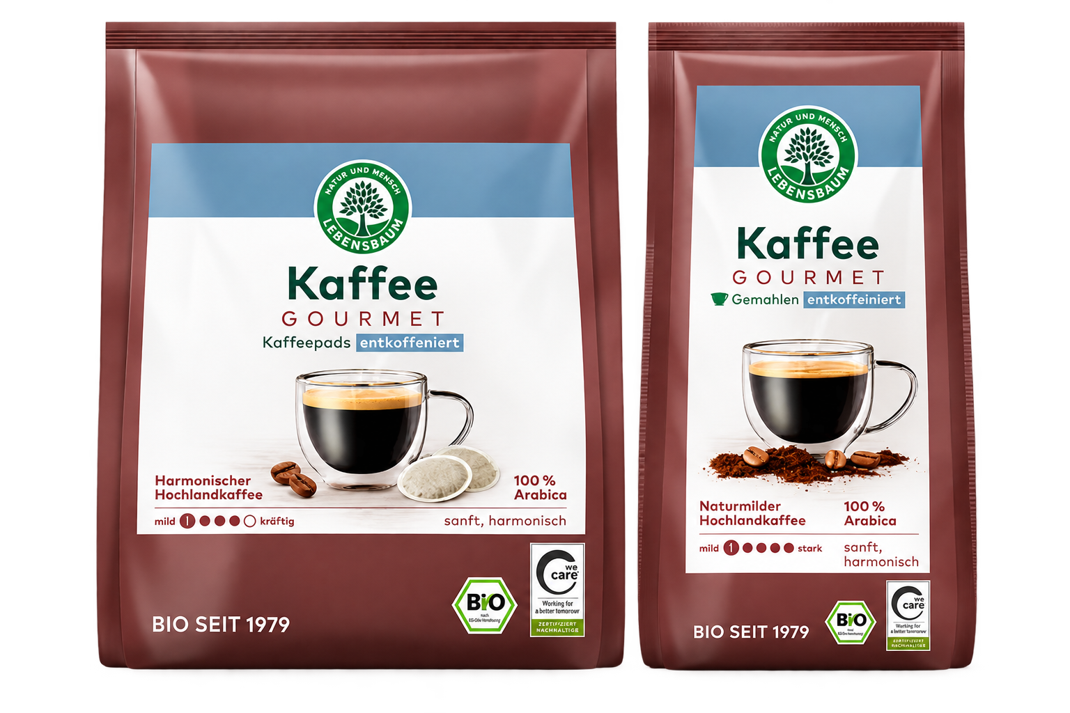 Kaffee entkoffeiniert