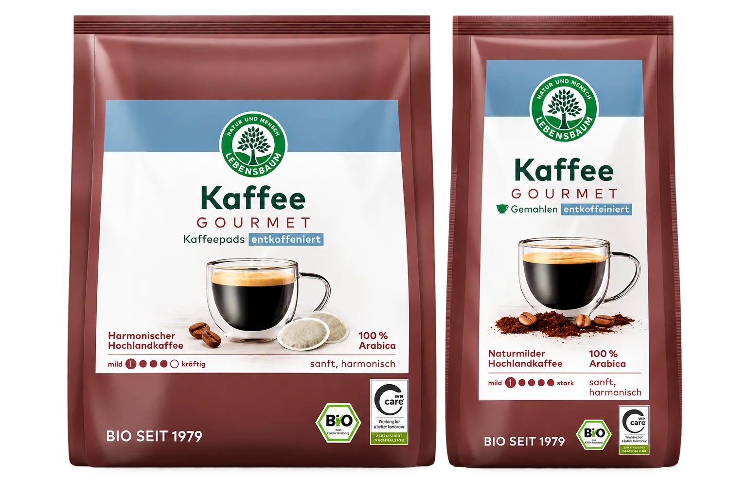 Kaffee entkoffeiniert